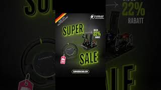 Super Sale in Germany – Cammus Sim Racing Gear up to 22% OFF! 🇩🇪. #simracing