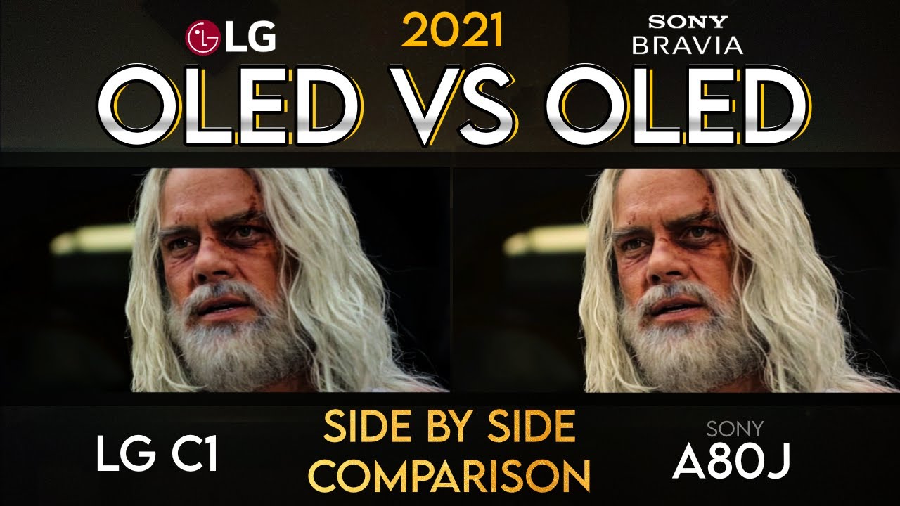 LG OLED vs Sony Bravia OLED Side By Side TV Comparison YouTube