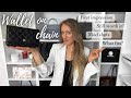 CHANEL WALLET ON CHAIN REVIEW - What fits, mod shots, first impression, worth it? | Lesley Adina