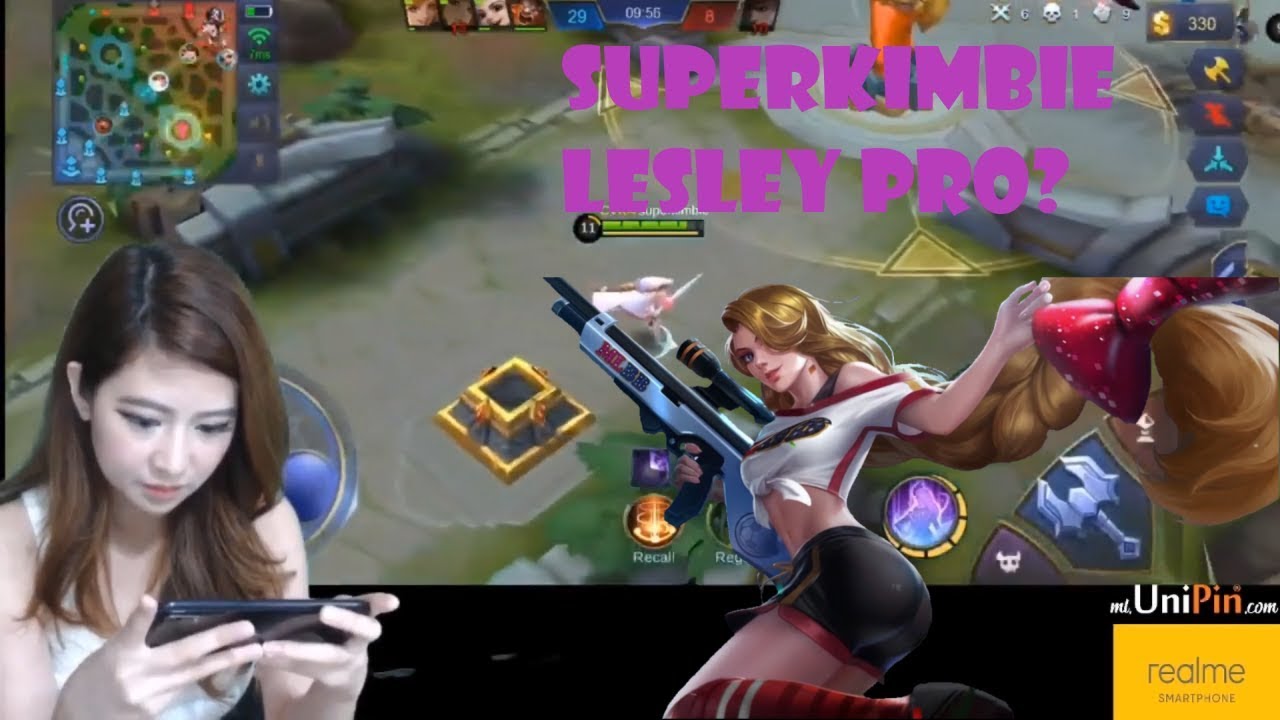 SuperKimbie Mobile Legends Lesley Pro?? (Full Gameplay)