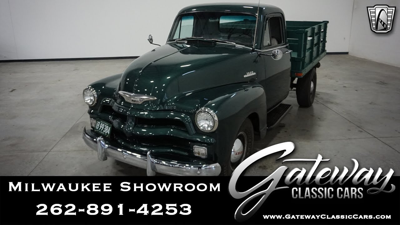 1954 Chevrolet 3600Gateway Classic CarsMilwaukee 648 YouTube