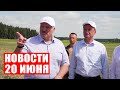 Лукашенко: Это нас спасёт! Урожай будет хороший, если всё делать по технологии! / Новости 20 июня