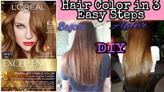 LOREAL PARIS DIY HAIR COLOR | NO BLEACH