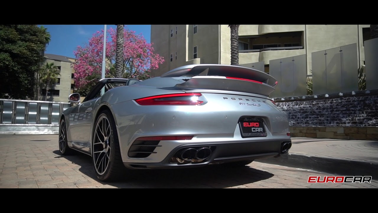 2017 Porsche 911 Turbo S Cabriolet Techart Exhaust System For Sale In Oc California