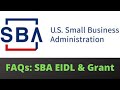 FAQs: Questions on the SBA Disaster Loan &amp; Grant Explained