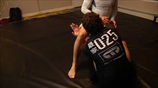 Standard Ashi Garami to 5050: Inside positioning based entry into backside 5050