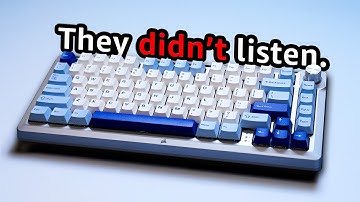 Corsair Made The Worst Keyboard of 2025... (Its $400)
