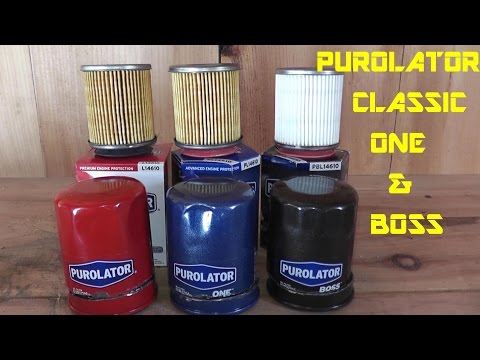 Purolator Pureone Oil Filter Chart