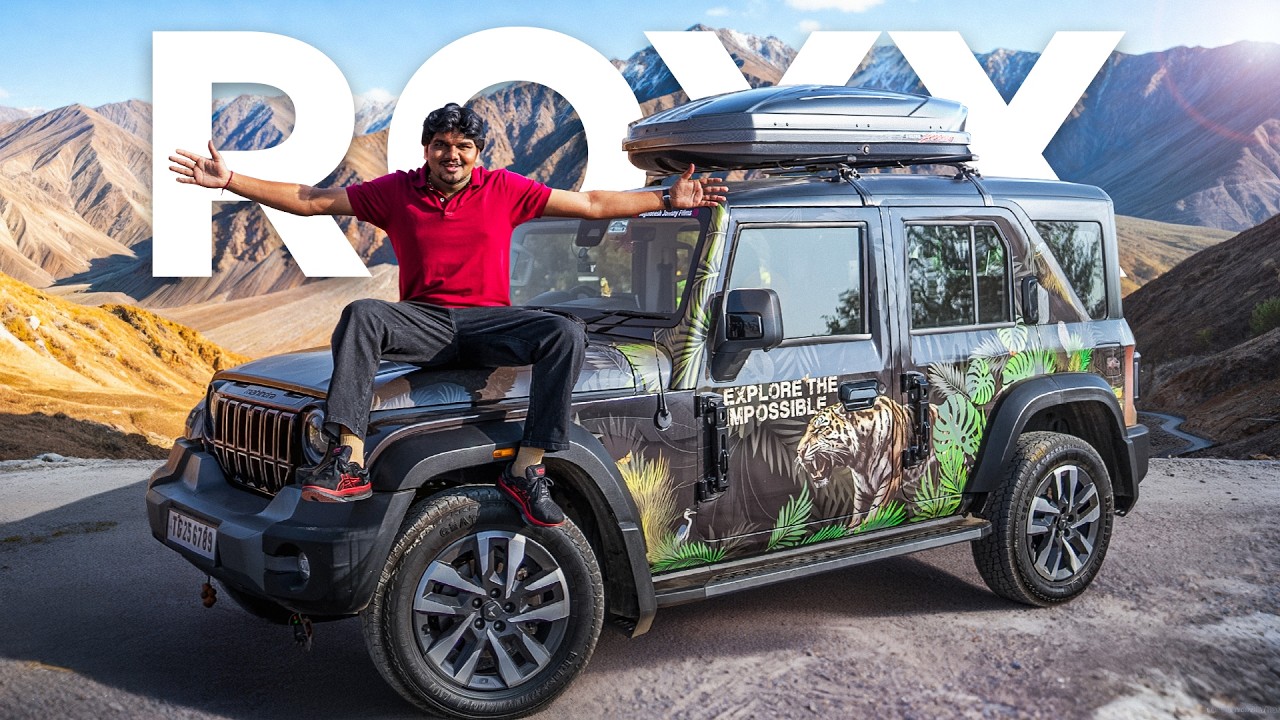 BEST Wrapped Thar in India | Street Presence Level Max