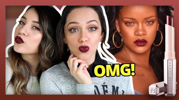 Fenty Beauty Mattemoiselle Plush Matte Lipstick • Lipstick Review & Swatches