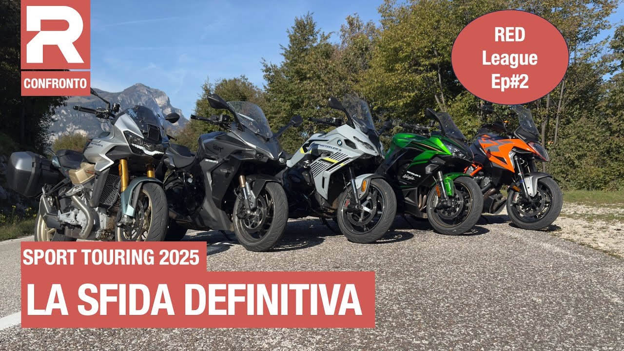 Comparativa Sport Touring 2025 - Le migliori Sport Touring messe a confronto e votate in ogni area