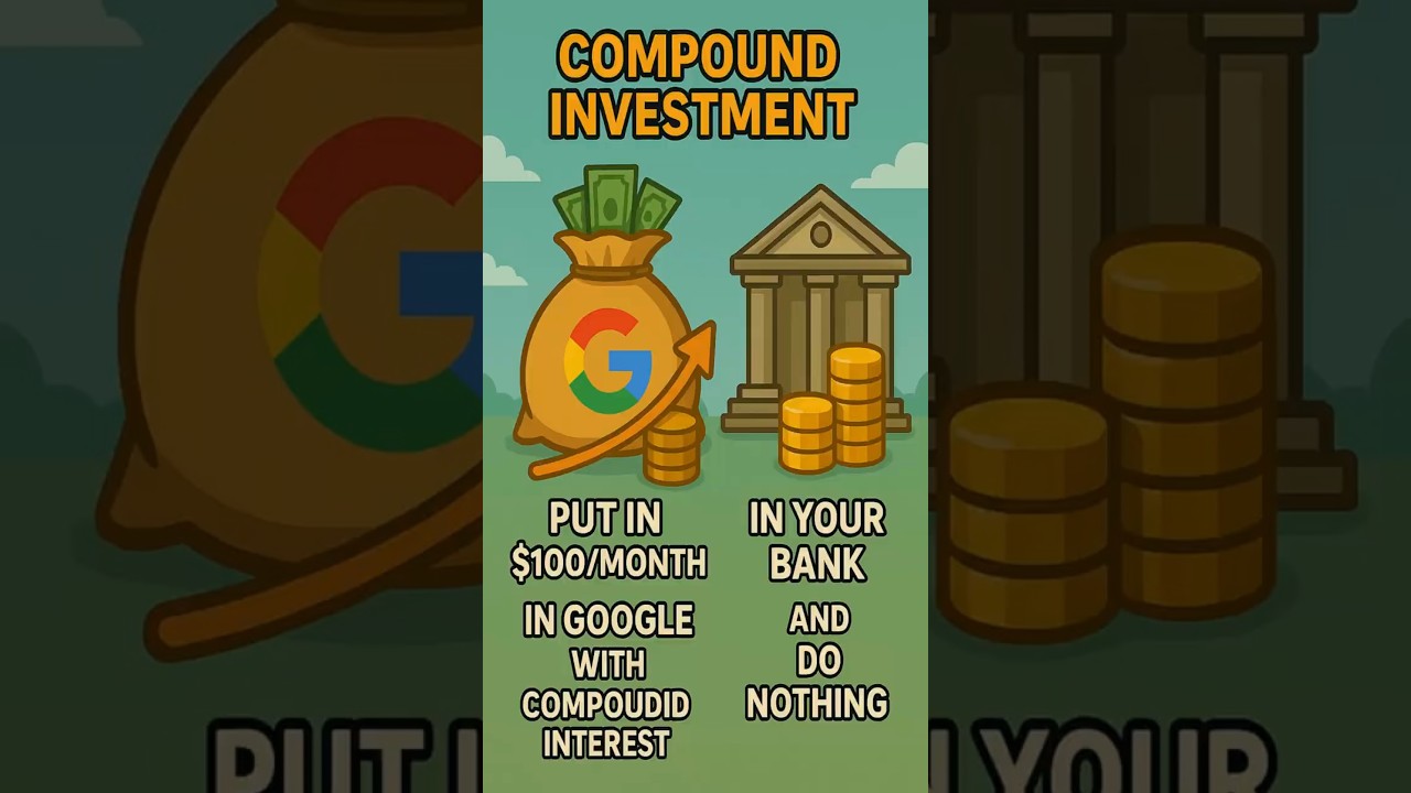 POV: You Invested $100/Month in Google 📈💰 