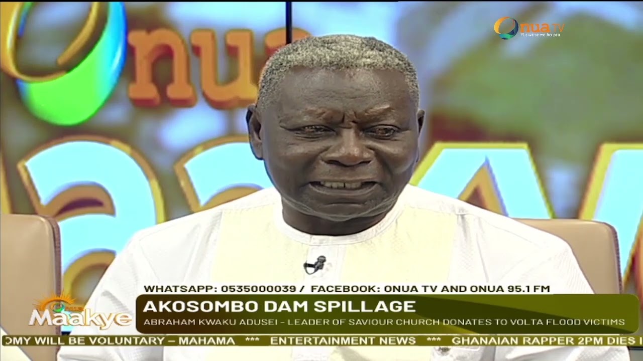 Saviour Church of Ghana donates relief items worth billions of cedis to victims of Akosombo spillage