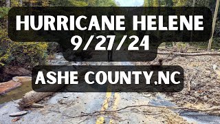 Hurricane Helene - 9/27/24 - Ashe County, NC