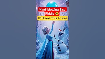 This Elsa Riddle Is Ballooning With Fun! 🎈❄️| Frozen Riddle #shorts #riddle #brainteasers #funny #ai