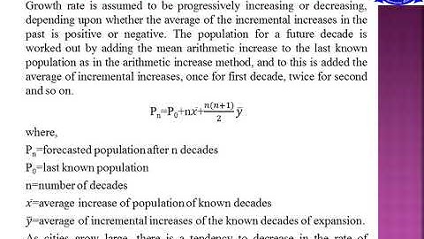 Design Period and Population Forecast part 2