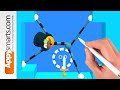 Don't Pull Him Too Hard (he will fall apart) - Stretch Guy puzzle game walkthrough w/ Apple Pencil