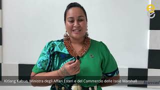 Kitlang Kabua, Ministra degli Affari Esteri e del Commercio delle Isole Marshall