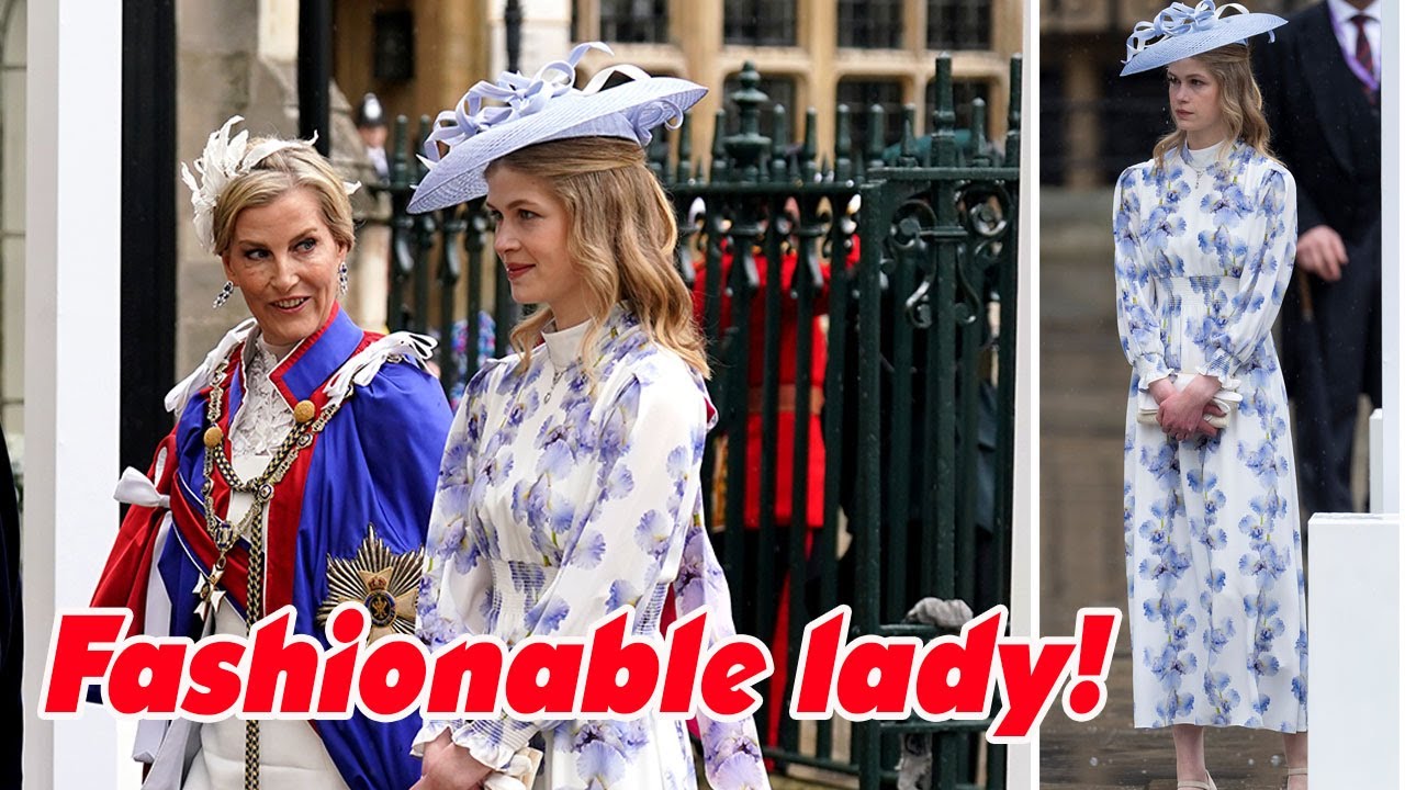 Lady Louise Windsor's coronation 'fit proves she's the royal style icon weve all been sleeping on Lady Louise Windsor's coronation 'fit proves she's the royal style icon weve all been sleeping on