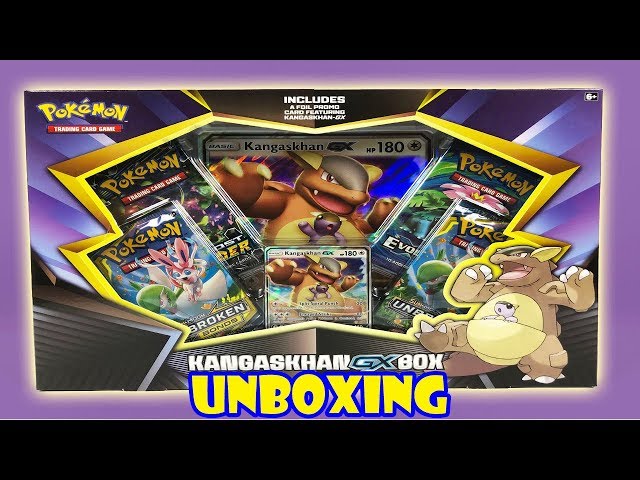 New: Kangaskhan GX Box  Pokemon trading card, Pokemon cards, Pokemon