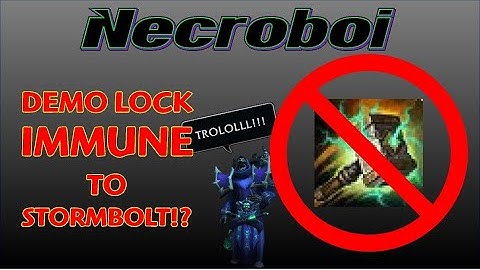 DEMO LOCK IMMUNE TO STORMBOLT!  100-0 WARRIOR IN 1 GO / WoW Shadowlands Arena