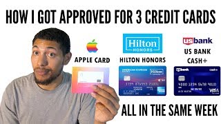 I Got Approved For 3 Credit Cards 💳 In The Same Week!!! (No Major Credit Impact) screenshot 1