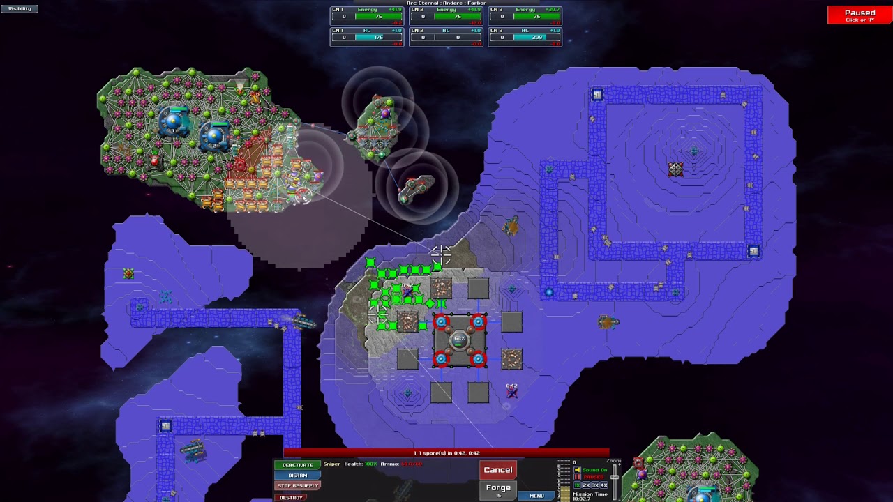 Timelapsed: Creeper World 3 playthrough - Andere - Farbor achievements [S01E09]