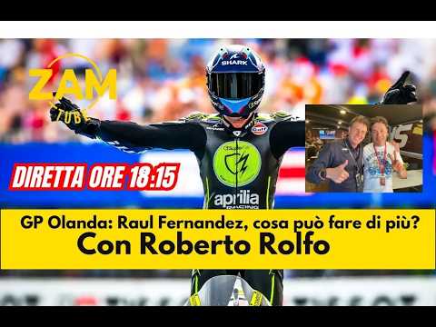 Video GP Olanda: la sprint. Con Roberto Rolfo. Diretta ore 18.15