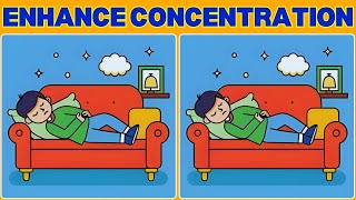 Check Your Brain Age: Find All 3 Differences in 60 Seconds 🧠⏱️ Visual IQ Speed Test | QuizRush