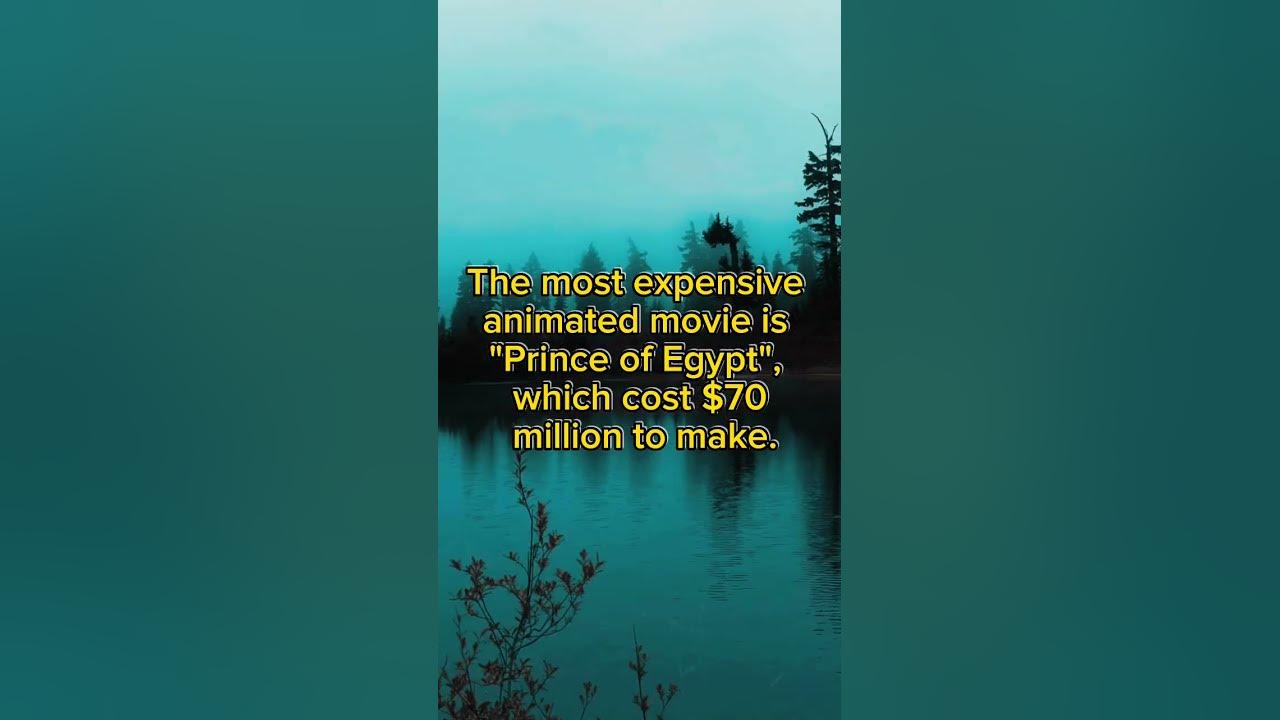 the-most-expensive-animated-movie-is-prince-of-egypt-shorts-facts