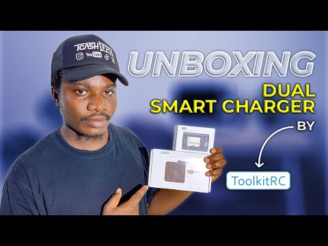 Unboxing Dual Smart Charger for drone Batteries