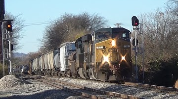 CSX AC44CW 27 w/ Nice K5LA Leads Manifest Q512-27 on 11/27/21