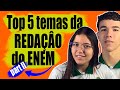 Top 5 temas da redação do ENEM 2026 - part II