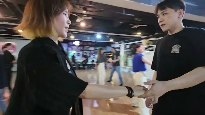 International Rally West Coast Swing -Flashmob - Open Class with 태훈 & 델피