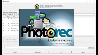 Setup Free Open Source Digital Picture and File Recovery Software TestDisk & PhotoRec 7.0