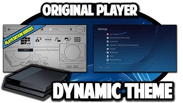 [PS4 THEMES] Playstation Heroes Original Player Platinum Dynamic Theme Video in 60FPS