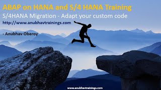 S4HANA and ABAP on HANA | How to Adapt Custom Code in S/4HANA Brownfield Migration