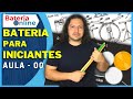 Como tocar bateria  simples e prtico  aula de bateria iniciante ep 00 peas postura e pegada