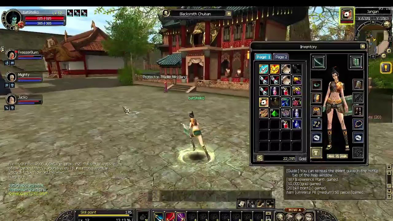 Silkroad - Warriors Way Online - Invictus | Non Bot | Cap 80 | Eu & Ch | Quest Based