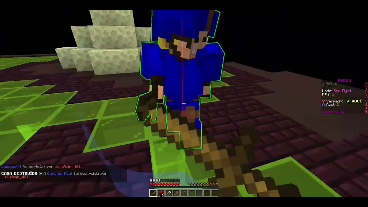 Cheating on the KaizenMC server - premium account: 