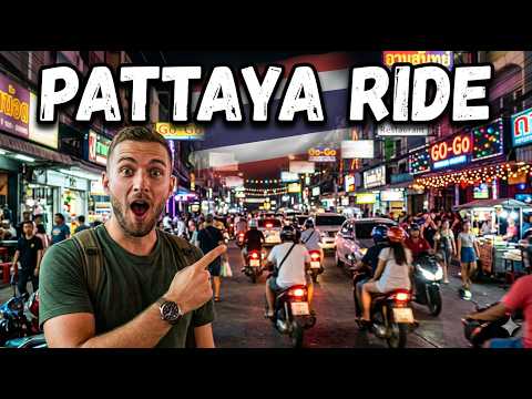 Immerse in Pattaya's Vibrant Energy with a 4K Motorcycle Rid