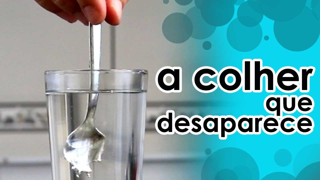 A colher que desaparece (o GÁLIO e o seu PONTO DE FUSÃO BAIXO)