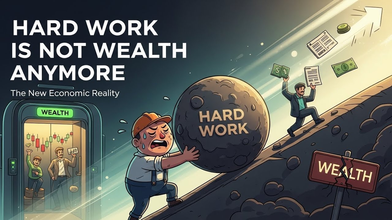 Почему упорный труд больше не гарантирует богатство: новая экономическая реальность | @TheMolecul...