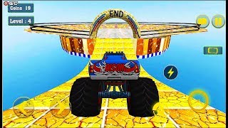 Monster Truck Crash Stunts Sports Car Derby Race - Gt Stunts - Android GamePlay #2 screenshot 3