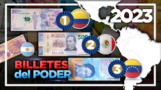 Las 5 MONEDAS MÁS VALIOSAS de América Latina en 2023