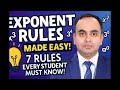 1 Exponent Rules
