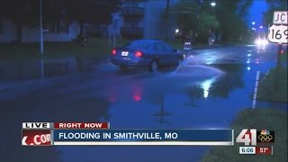 Flooding in Smithville, Mo