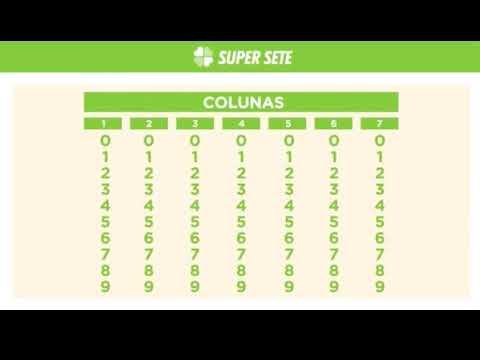 Nova loteria super sete - YouTube