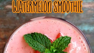 How to make watermelon smoothie?/ Easy watermelon smoothie/ watermelon juice / summer drinks recipe