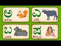 Kannada alphabets  learn kannada alphabets  kannada varnamale  kannada alphabets writing reading